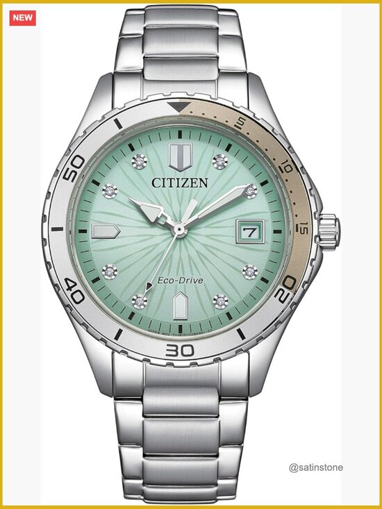 Eco-Drive Wrist Watch Stainless Steel Bracelet 36.8mm Analog Eco-Drive Weekender Sport Casual Stainless Steel Bracelet  main image 2